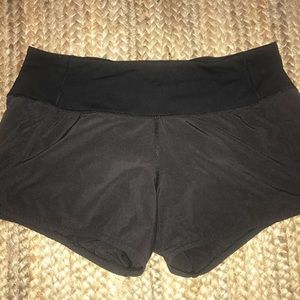 Black Lululemon shorts